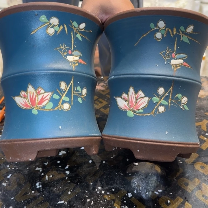 紫砂花盆瑕疵的问题都