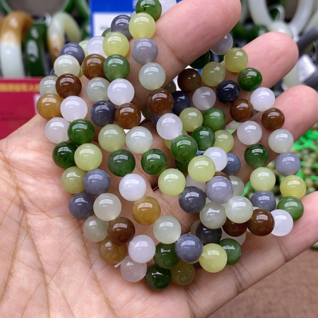 手串未镶嵌和田玉卡8