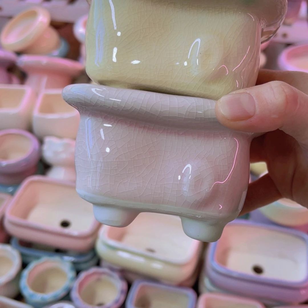 陶瓷花盆当场凑满12包邮