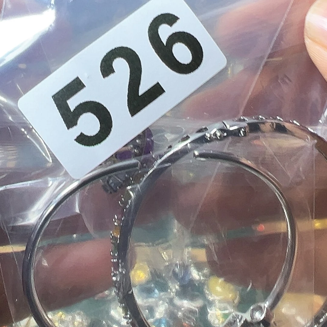 水晶戒指银S925镶嵌大**儿