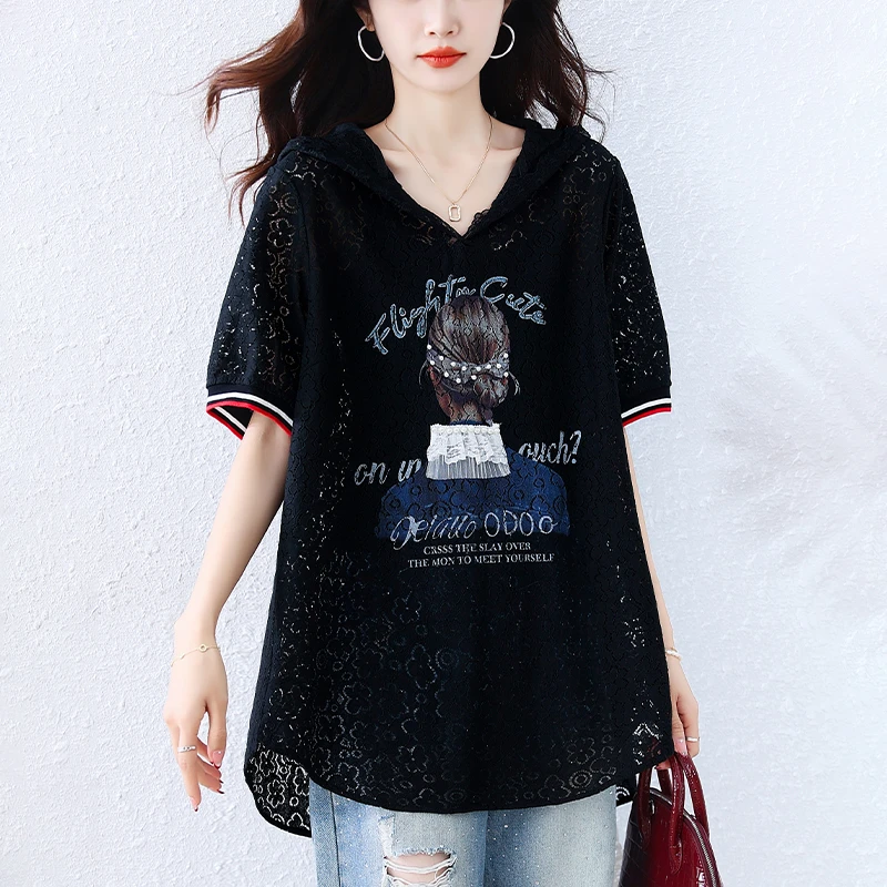 女士灰色气质衬衫夏季2025新款宽松时尚高端大码胖mm显瘦遮肚上衣