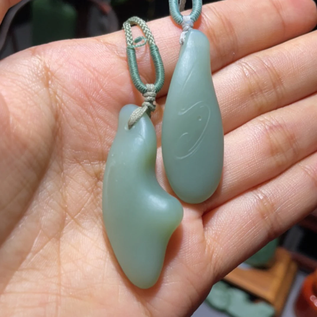 碧玉粉青随行一对