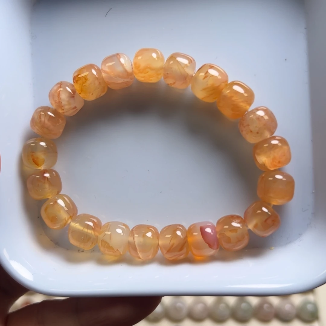 未镶嵌玛瑙/玉髓珠宝半成品