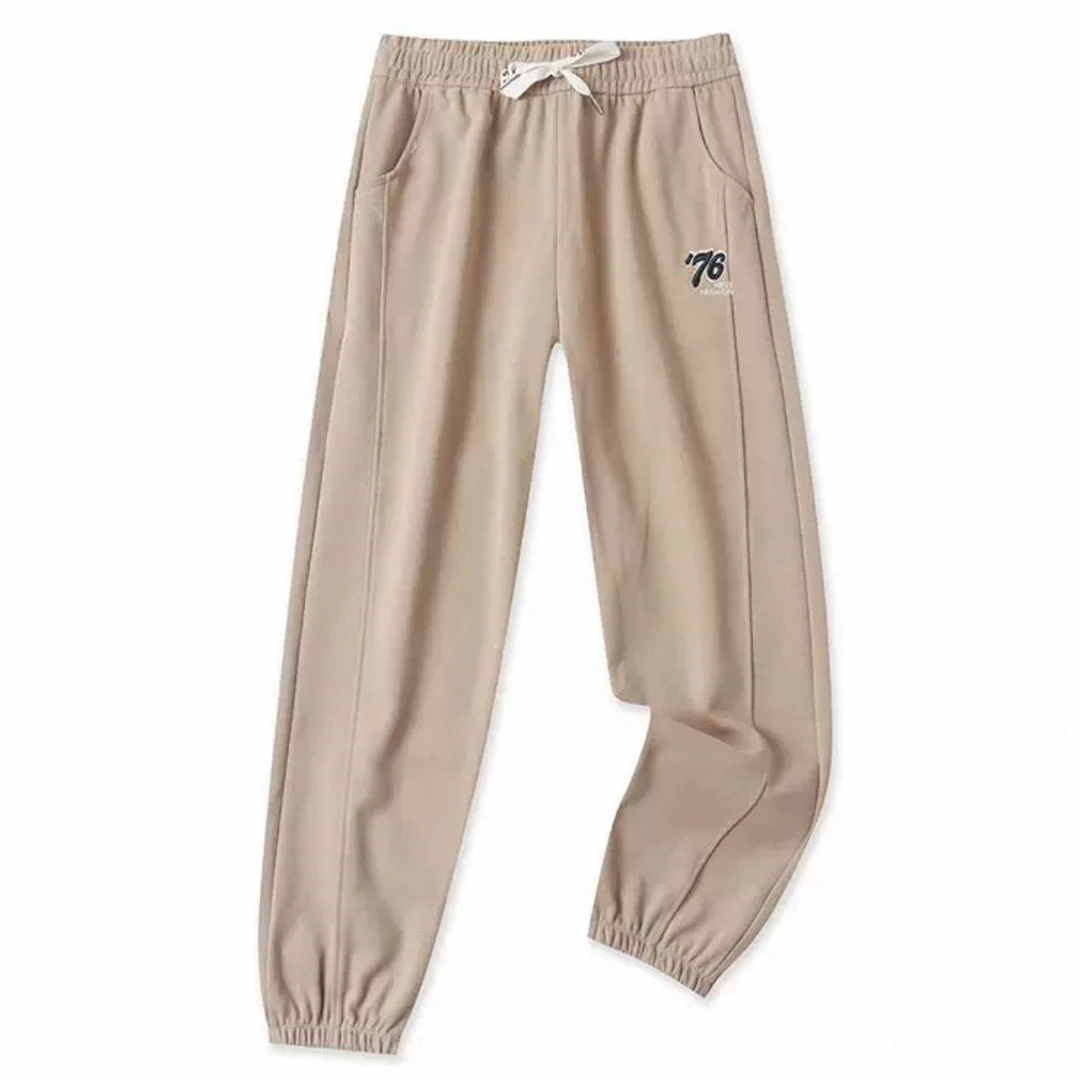 女款休闲百搭卫裤76图案