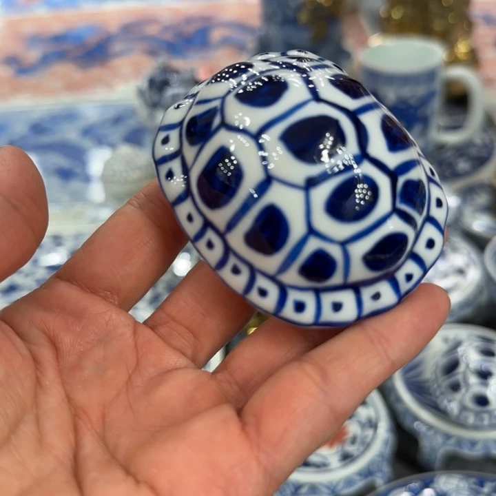 青***雀景德镇手工手绘陶瓷