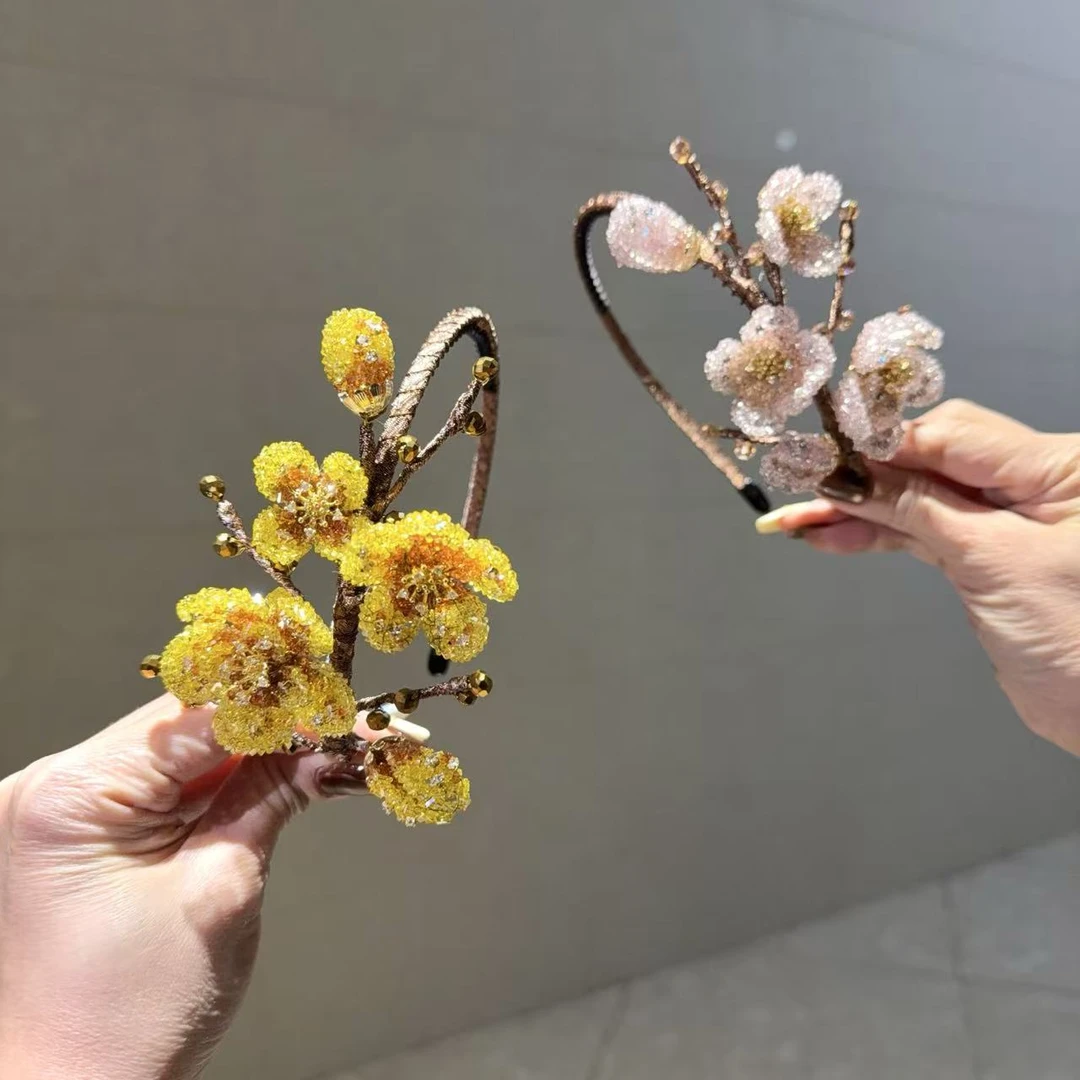 【莫奈海之星】殷落梅系列细跟发箍高奢设计气质优雅经典款