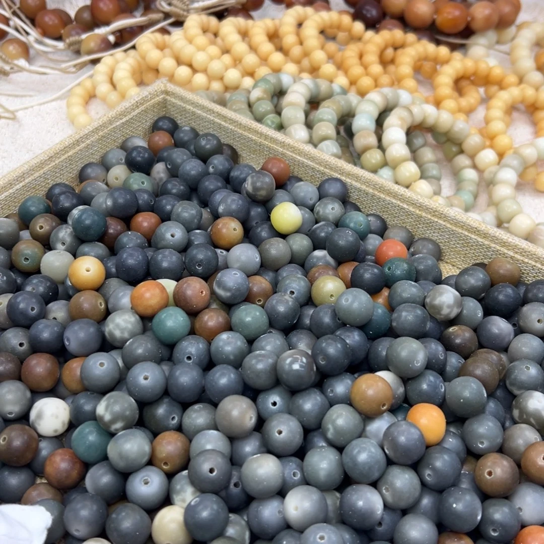 吊坠菩提根/象牙果15烟雨墨散珠20颗偶有瑕疵