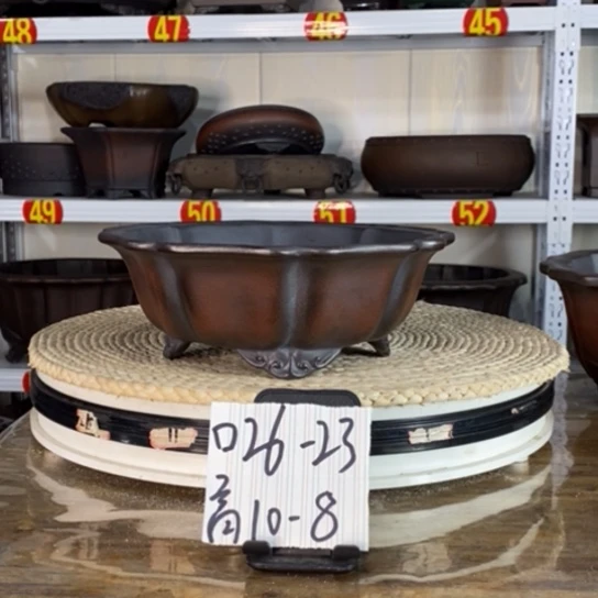 紫砂花盆宜兴紫砂花盆产地直销