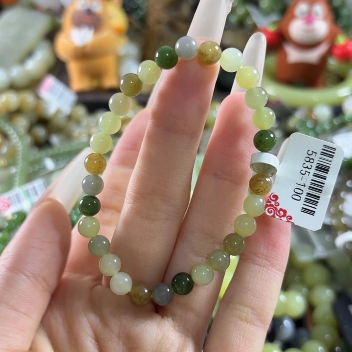 和田玉未镶嵌手链117