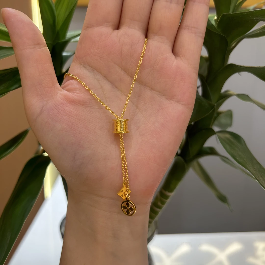 坠链均足银 香风小蛮腰流苏项链 足银约5.55 包J约0.27