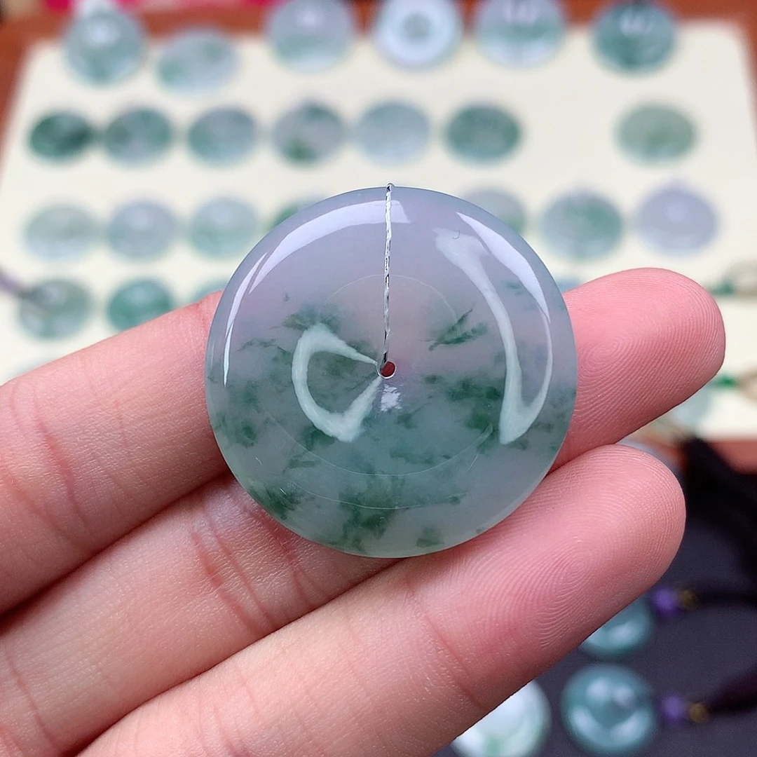 颈饰未镶嵌翡翠41 尺寸32.3-5.8