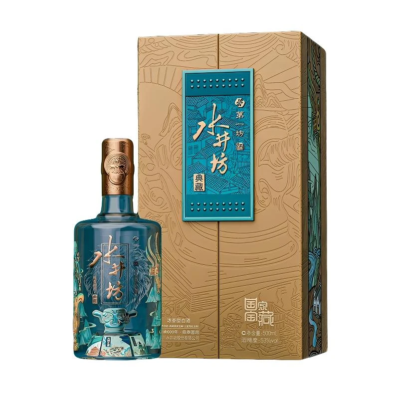 水井坊典藏国家宝藏三星堆纪念版 浓香型白酒53度500ml