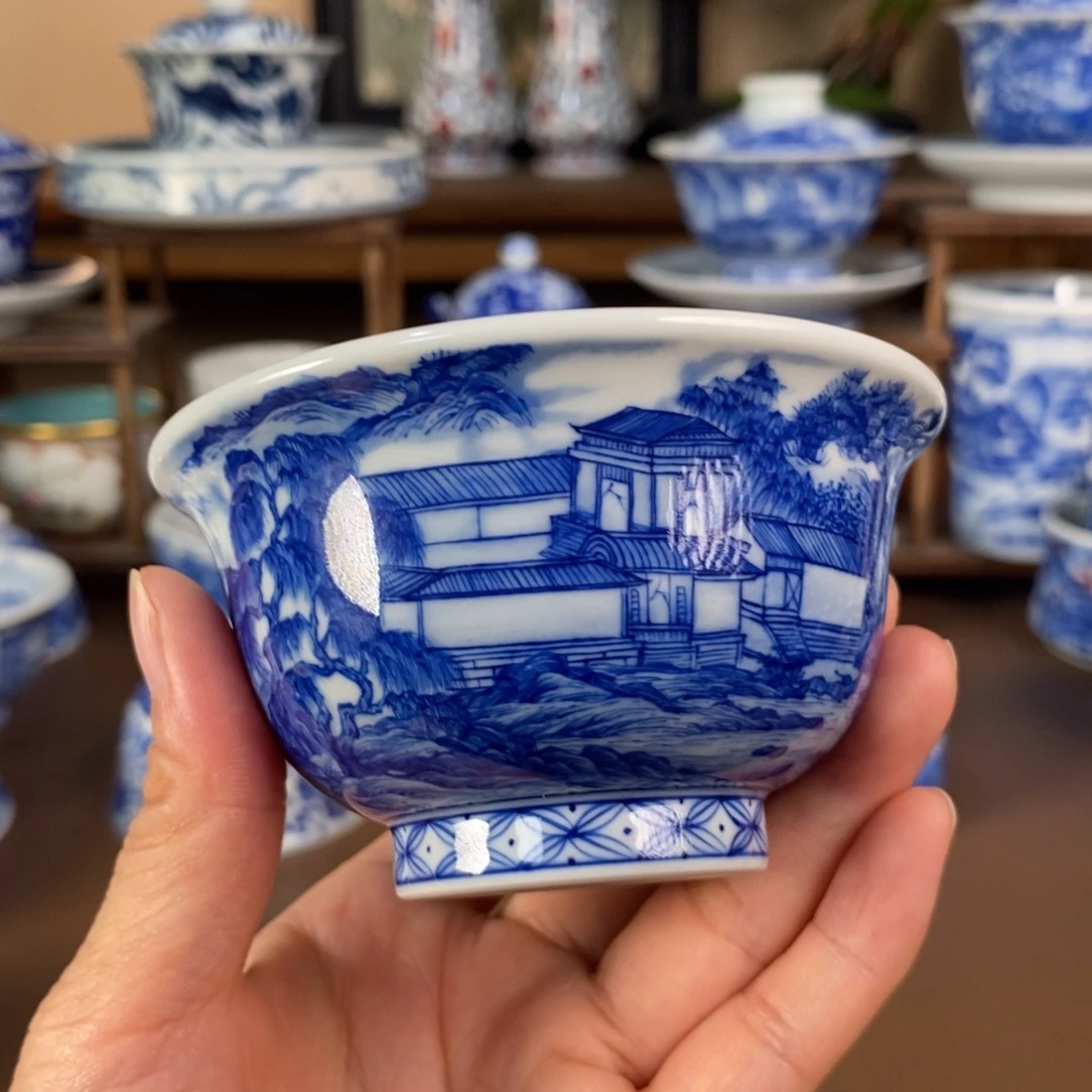 景德镇陶瓷手工手绘