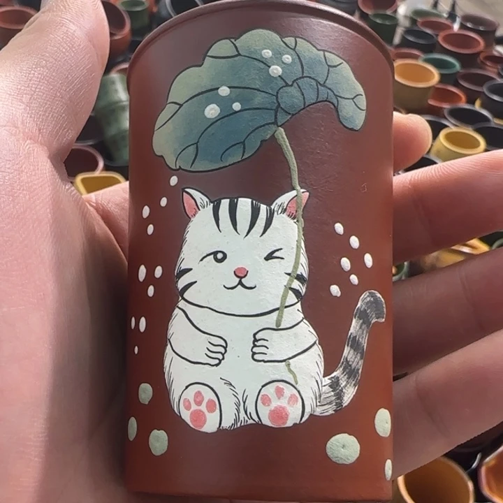 茶杯紫砂全手工制作工艺