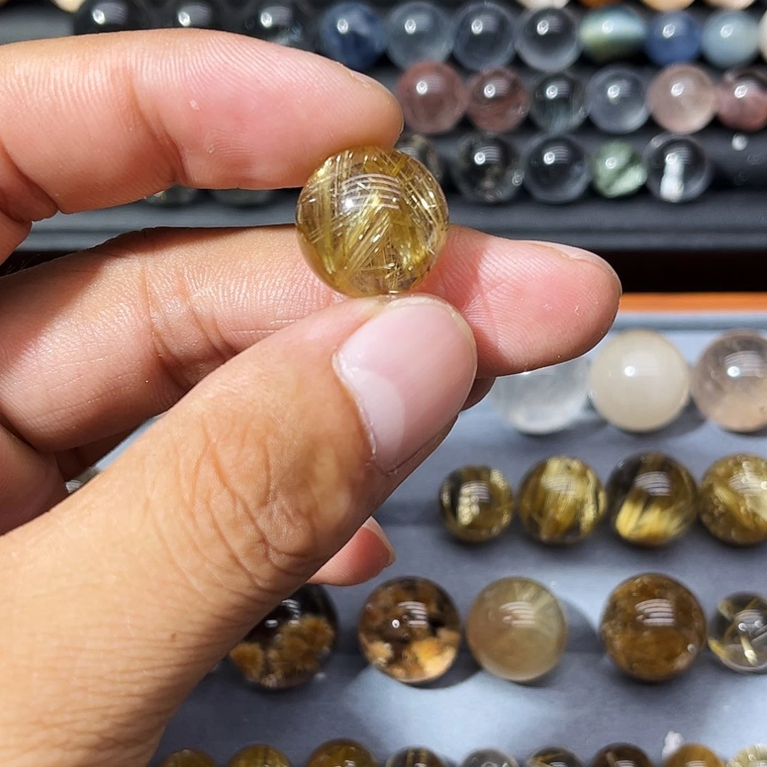 未镶嵌颈饰水晶17.2mm钛晶