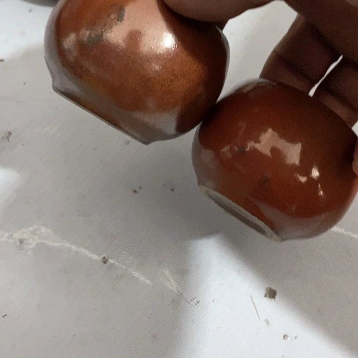 青***再瓷片研究所红色单层杯2个