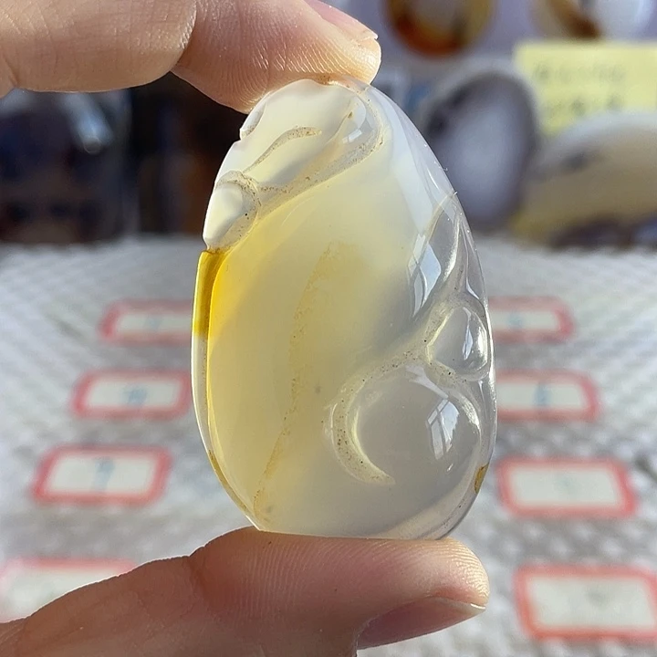 玛瑙/玉髓合金颈饰