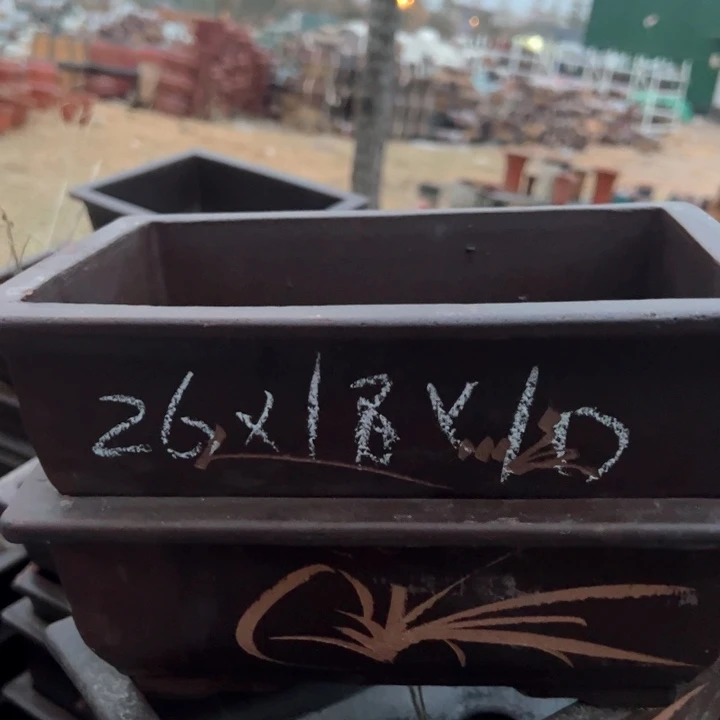 红陶紫砂马槽微瑕