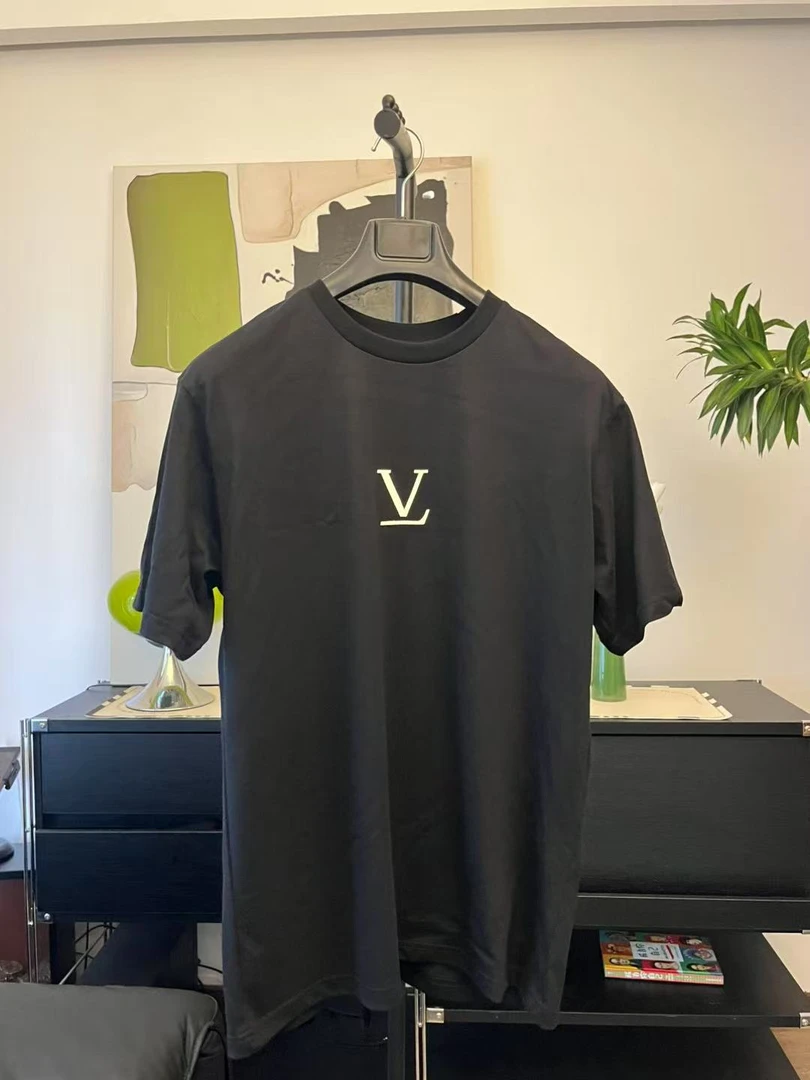 小路风格大字母印花短袖T恤时尚百搭男女同款经典