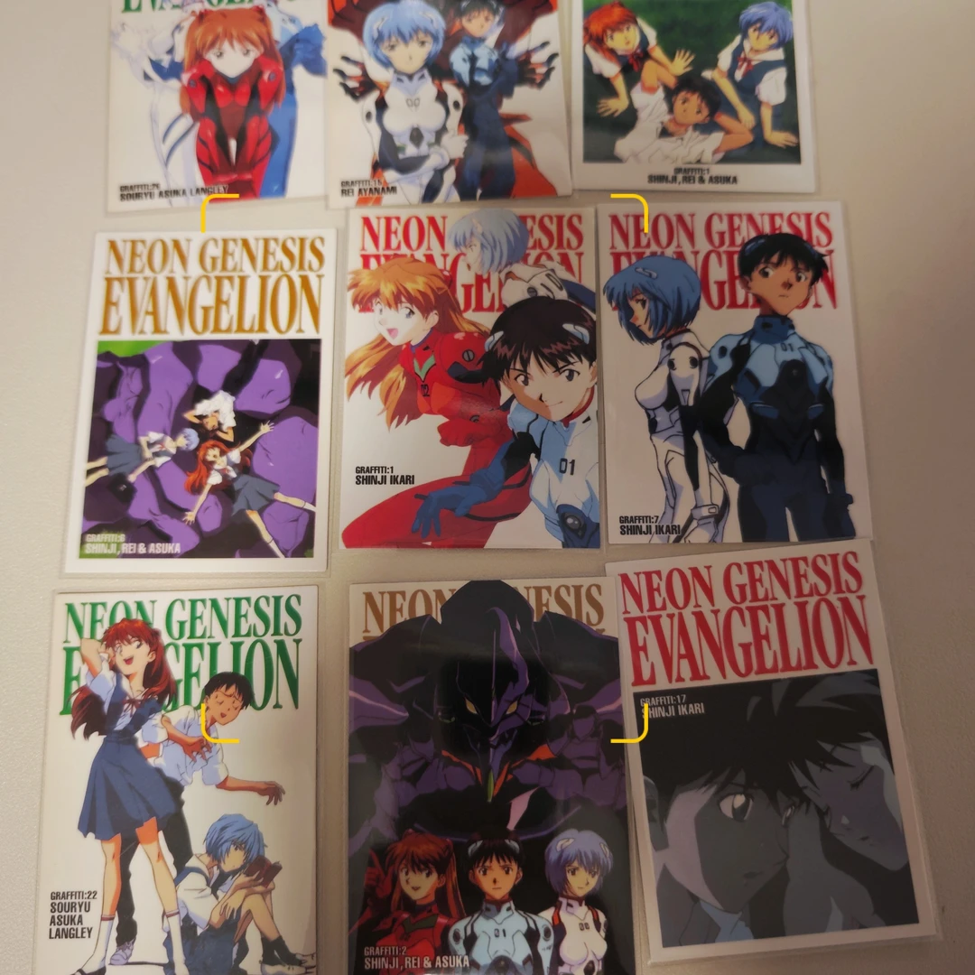 日谷正版EVA  96 97中古收藏卡散池（一包两张）（百分之九十初版）