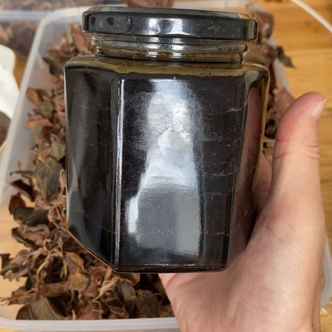蜂蜜50500g黑蜂蜜米团花