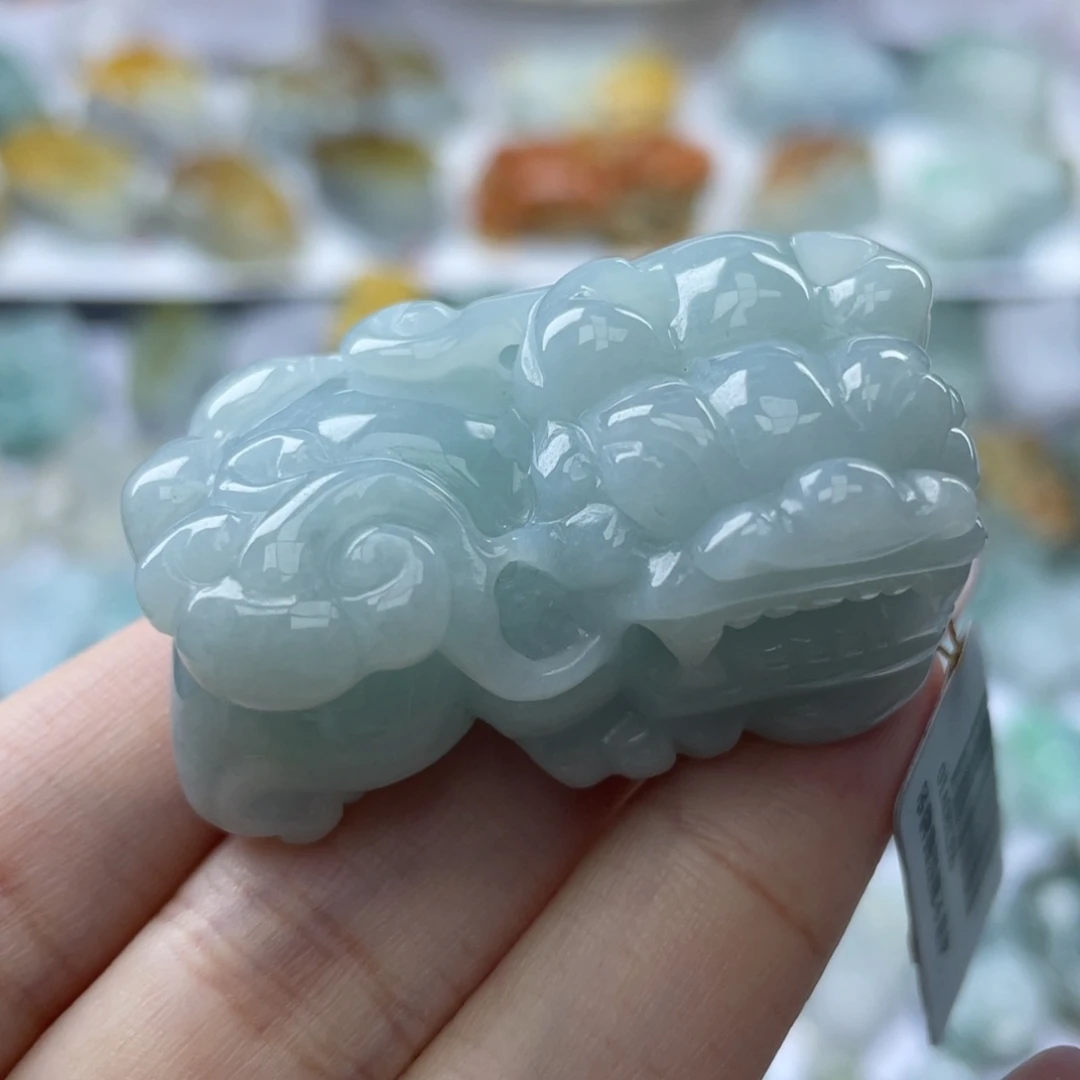 颈饰未镶嵌翡翠貔貅13