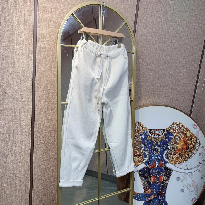 HV58孕妇杏色加绒奶奶裤M90-120L130XL140XXL150XXXL160
