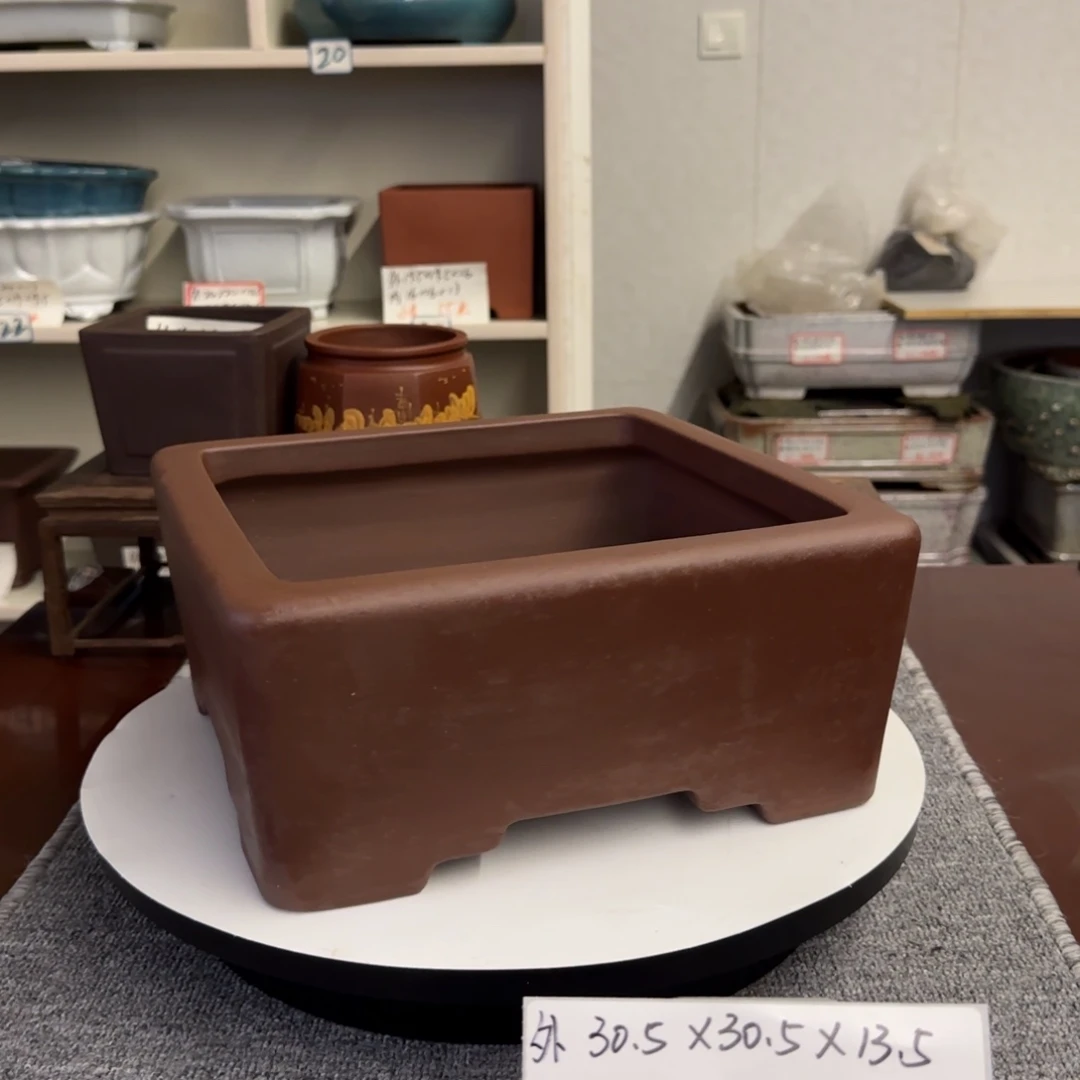 盆友居紫砂花盆直播间