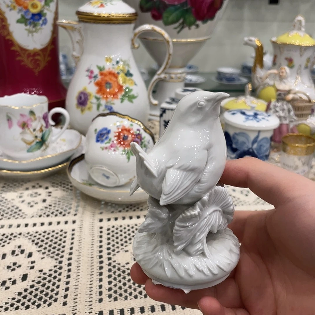 摆件中古一等瓷偶