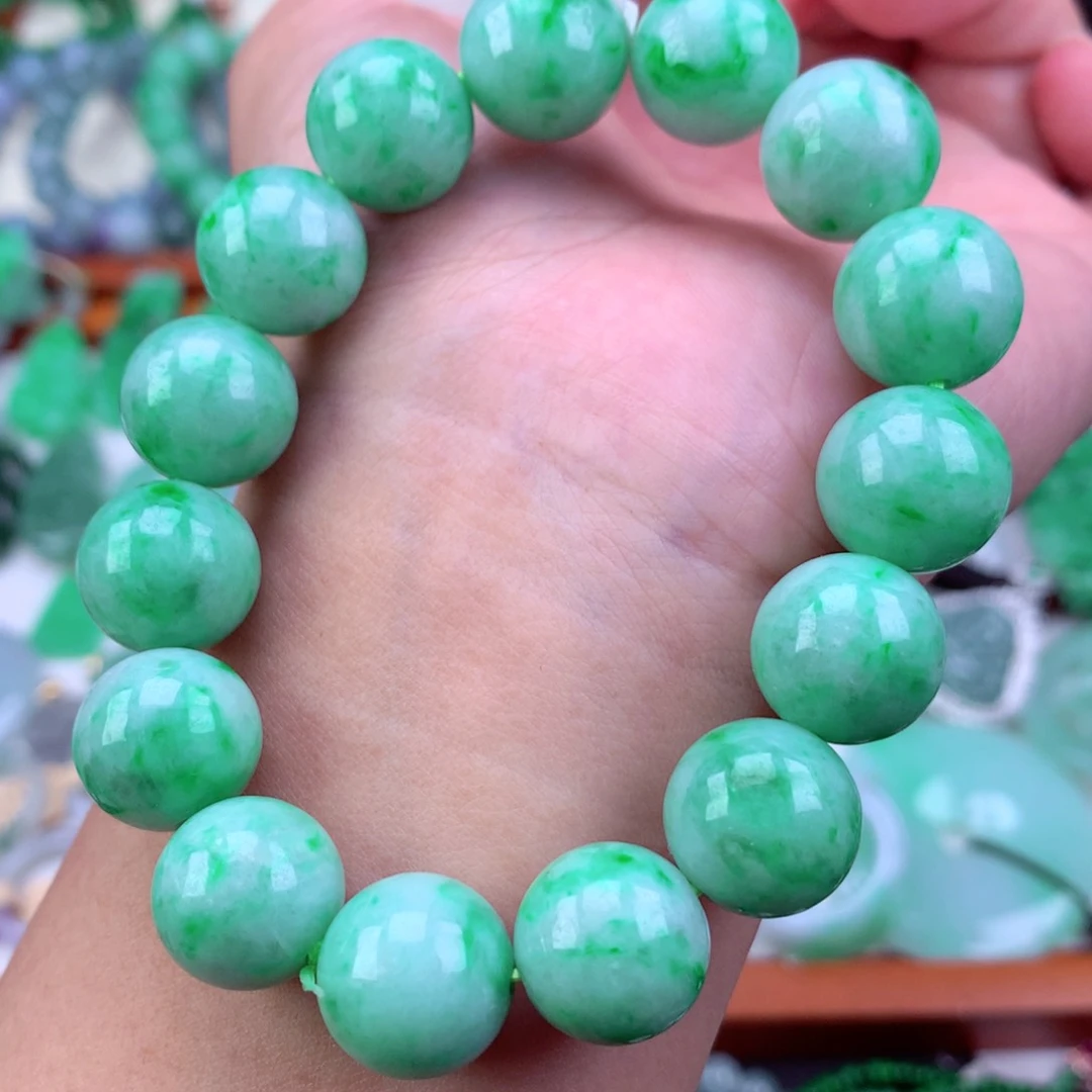 未镶嵌手链翡翠手串