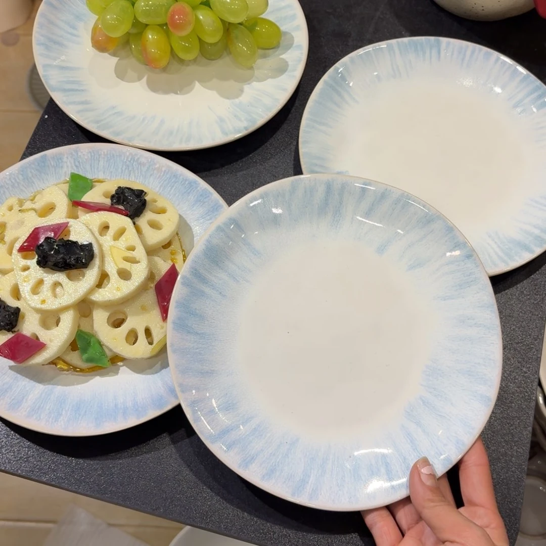瓷微瑕特价8寸四个不影响使用