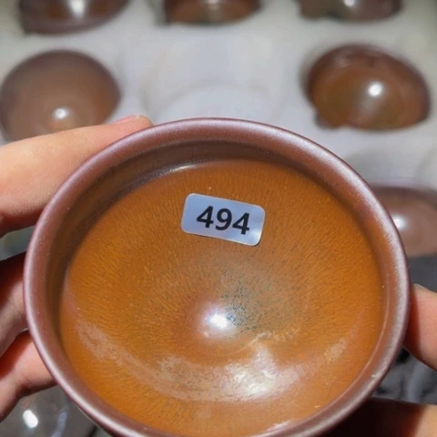 茶盏原矿原釉柴烧建盏