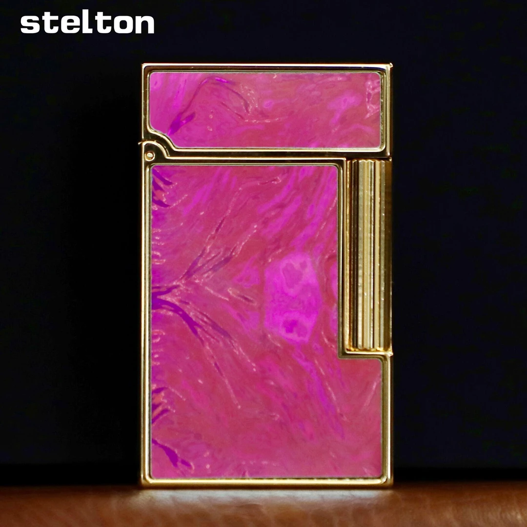 梦幻幽境3D镜面幻彩侧滑纯铜朗声火机男生礼物创意时尚原装打火机