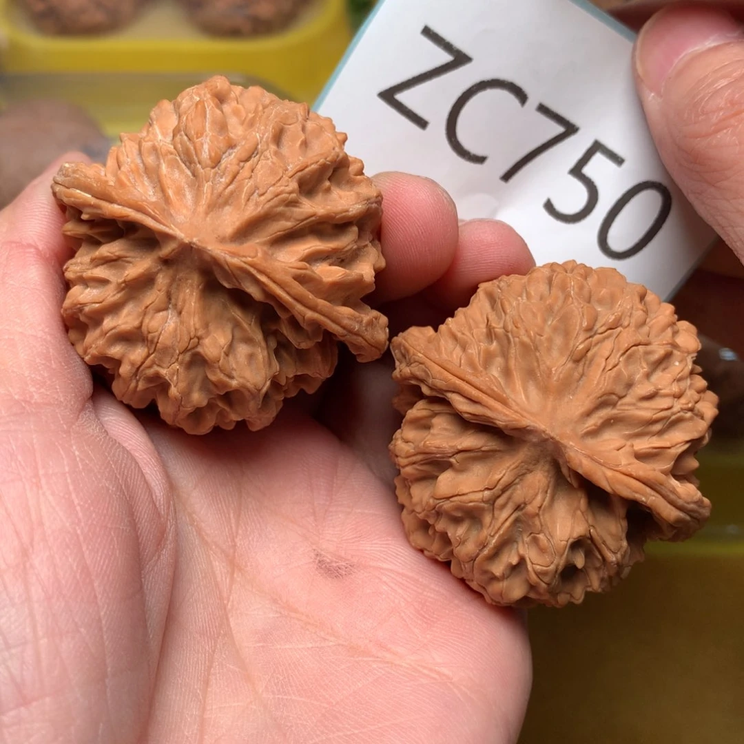 文玩核桃把件毕业肉球苹果46