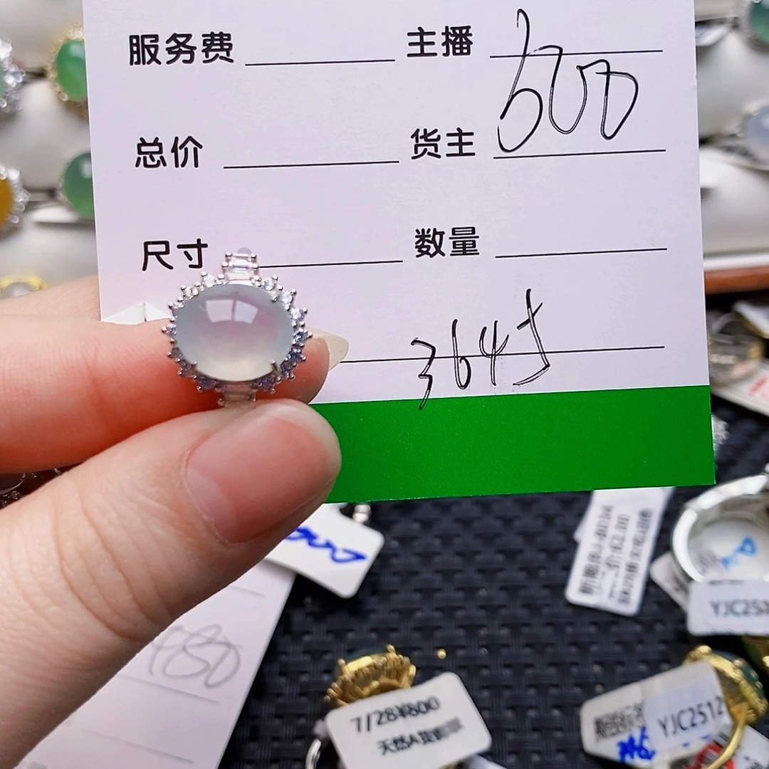 翡翠银S925镶嵌颈饰