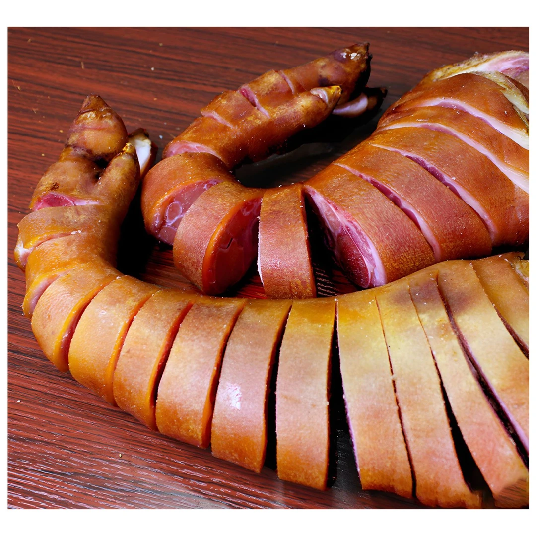 正宗腊猪脚腊猪蹄猪腿农家古法自制柴烟熏腊肉重庆四川云南特产