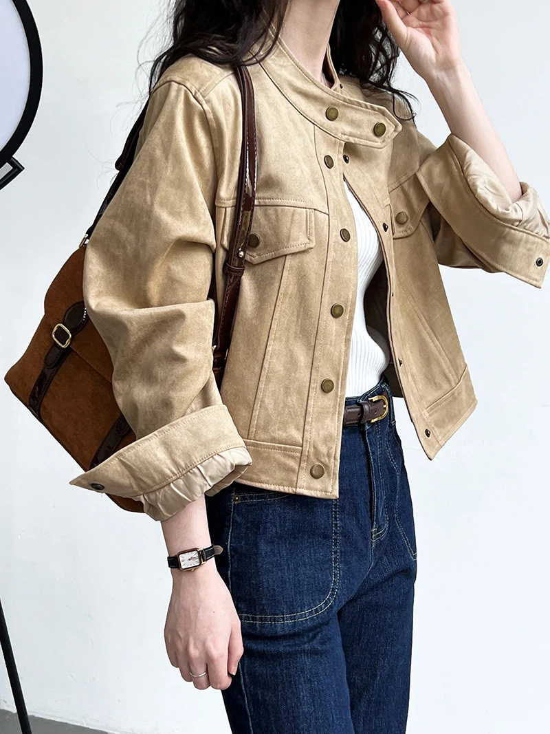 欧美常规款女棒球服夹克秋季百搭欧若动感风休闲