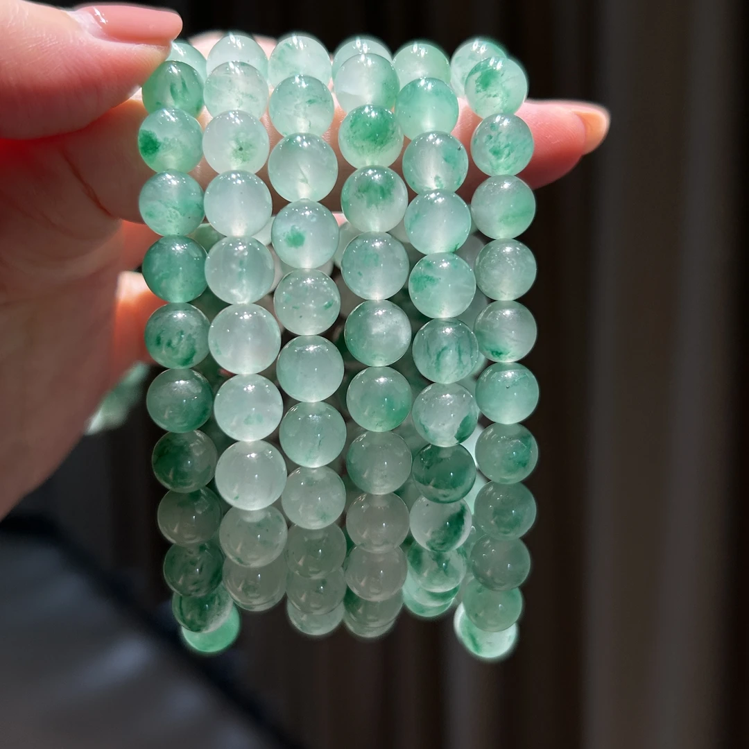 约8mm非洲翠 手串   多样性发其一 247192