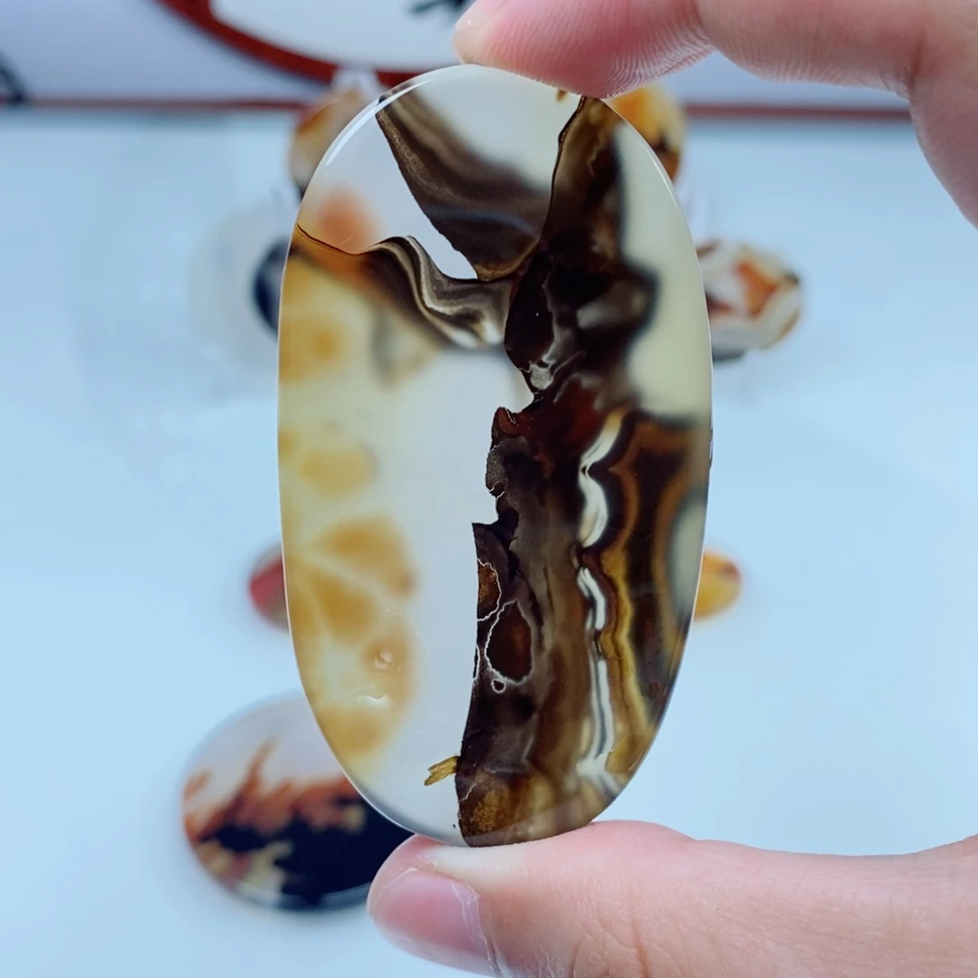 玛瑙/玉髓未镶嵌珠宝半成品