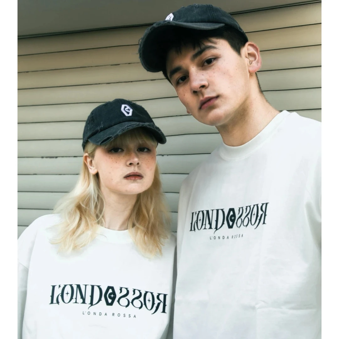 【LR】圆领短袖T恤印花棉男女同款纯棉1579(A8-8