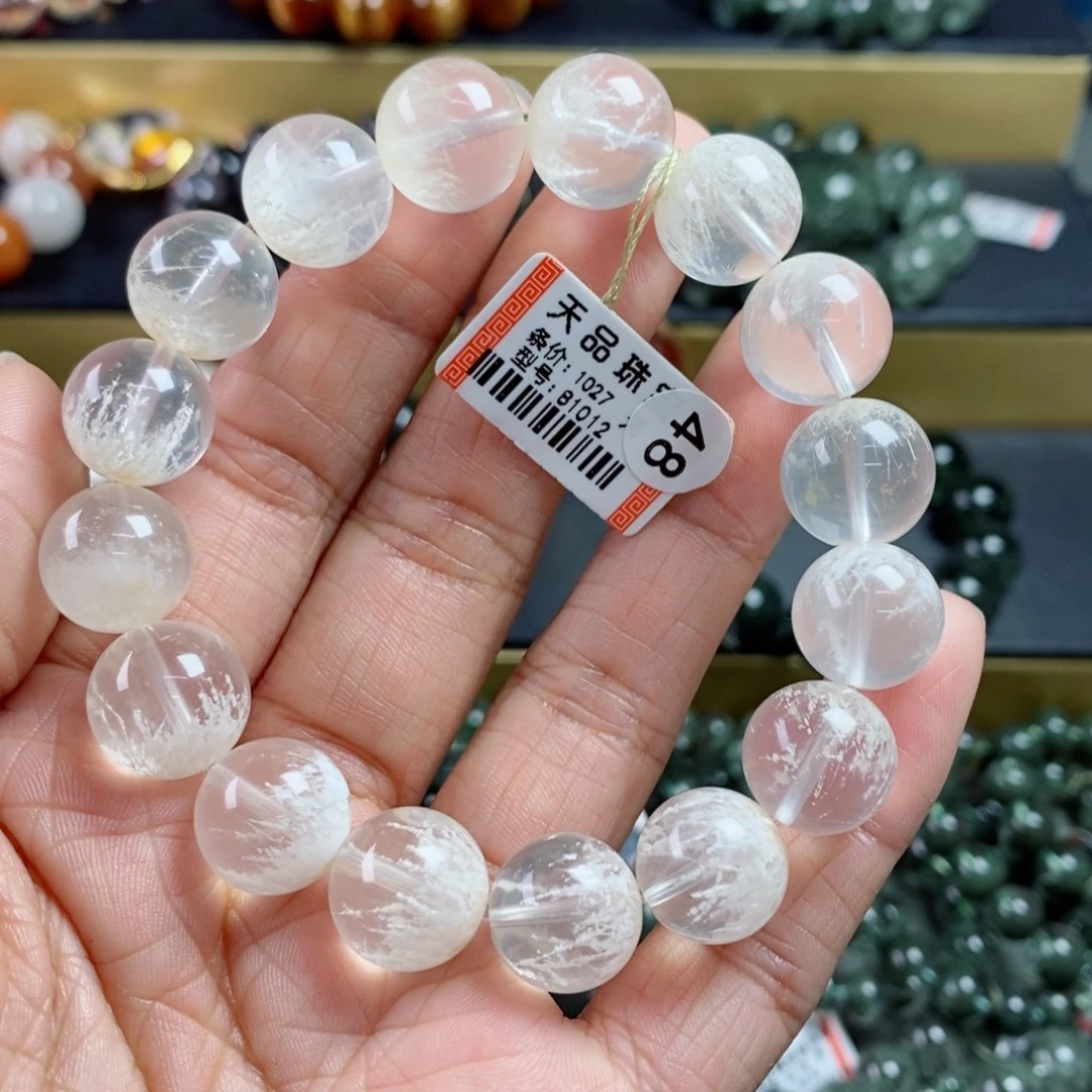 水晶手链未镶嵌最****.雪花幽灵手链81012