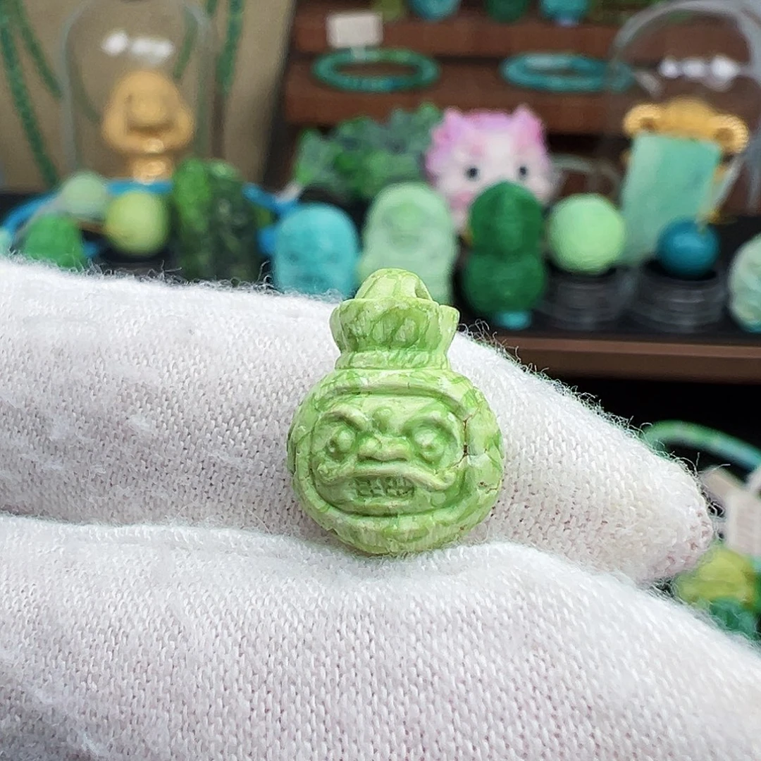 绿松石未镶嵌绿松石主播璐璐