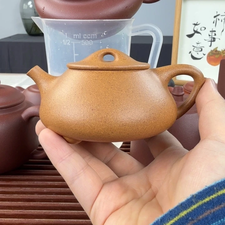 紫砂茶壶金*微瑕景舟