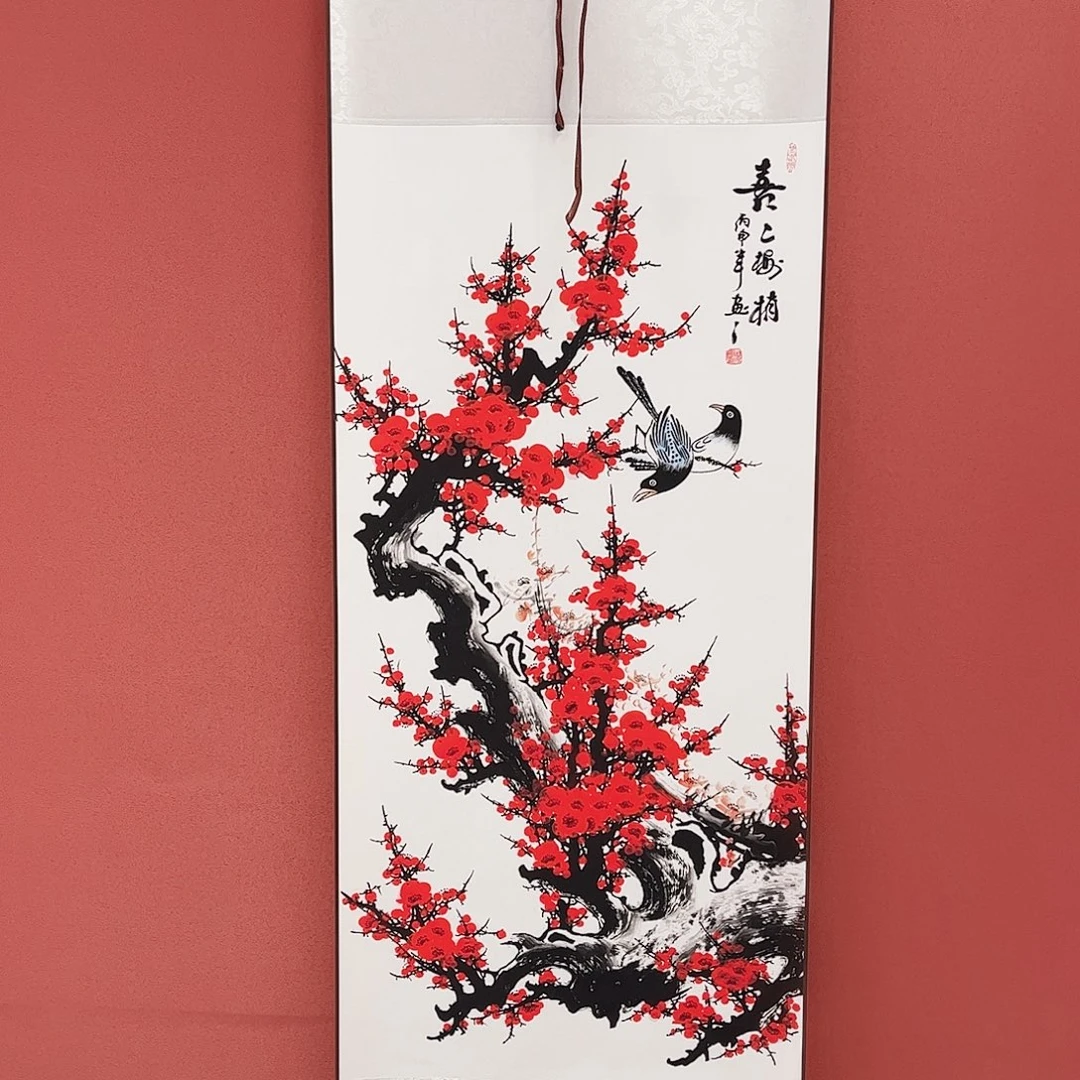 竖款43/140喜上眉梢