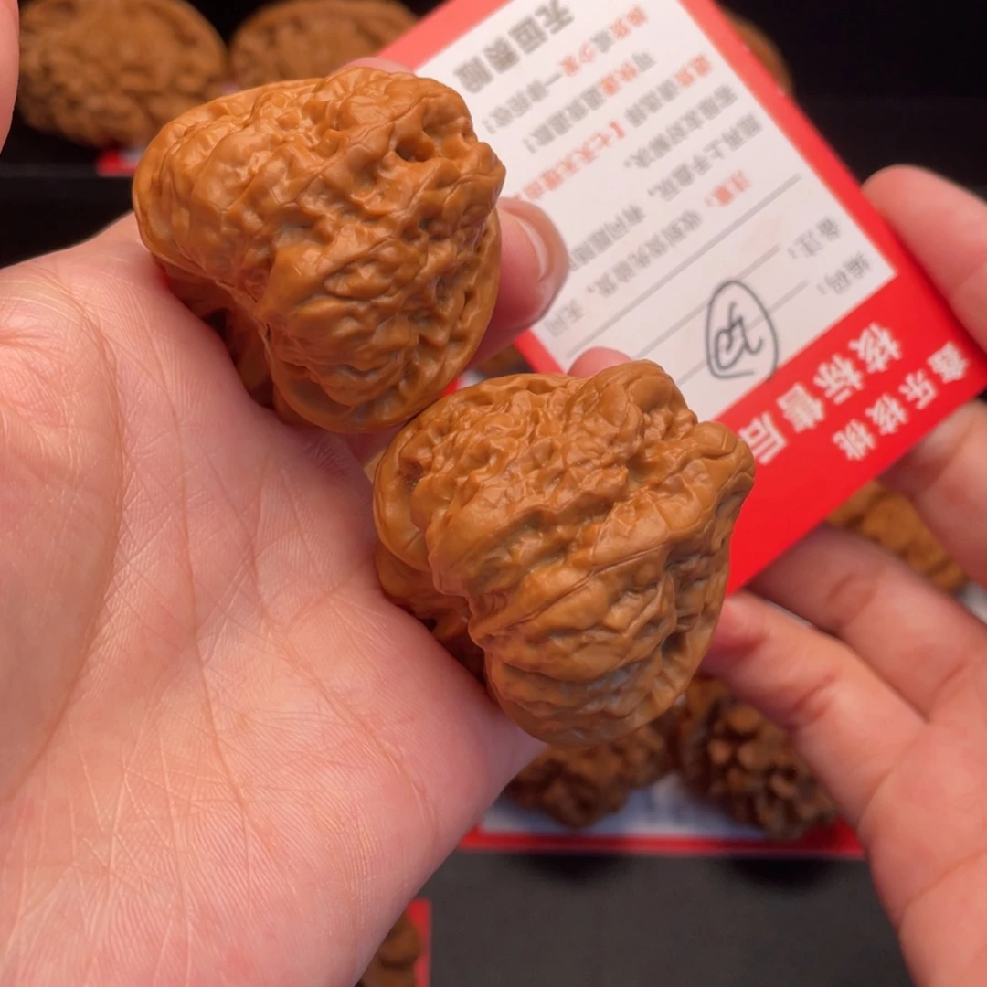 文玩核桃把件开背蛙41