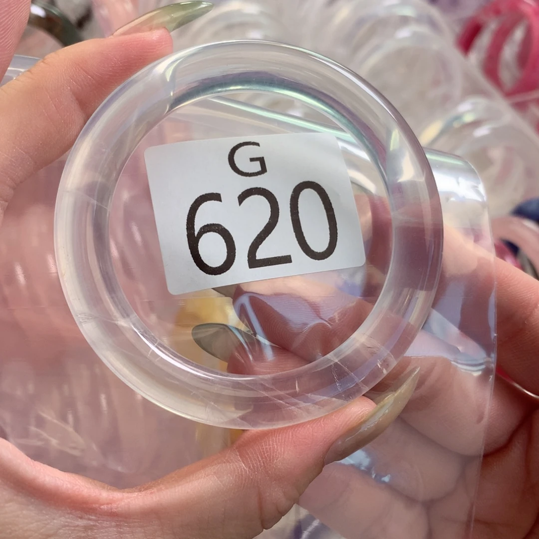 水晶未镶嵌珠宝半成品水晶手镯620-53