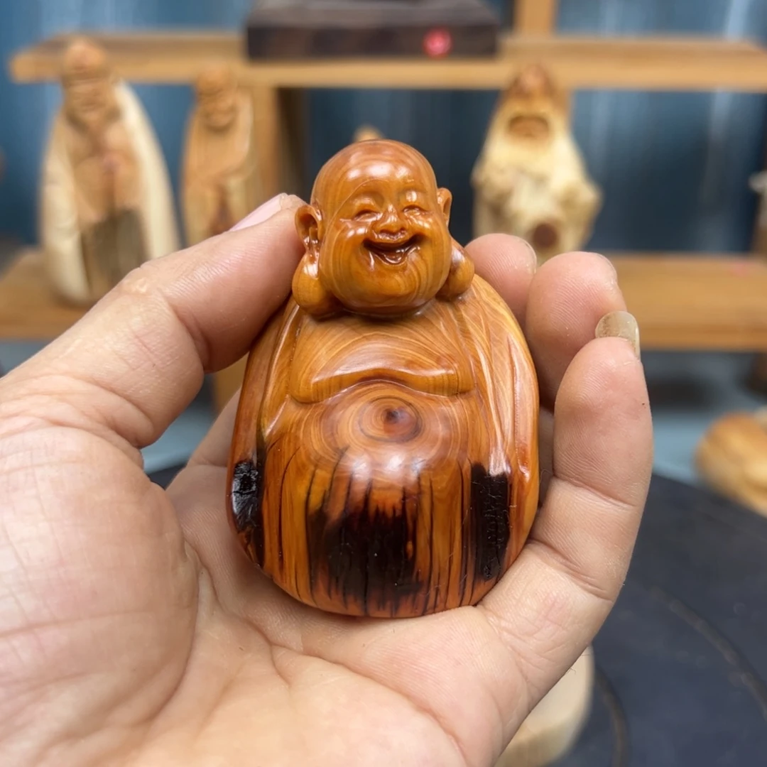 木倦*崖柏木摆件手把件