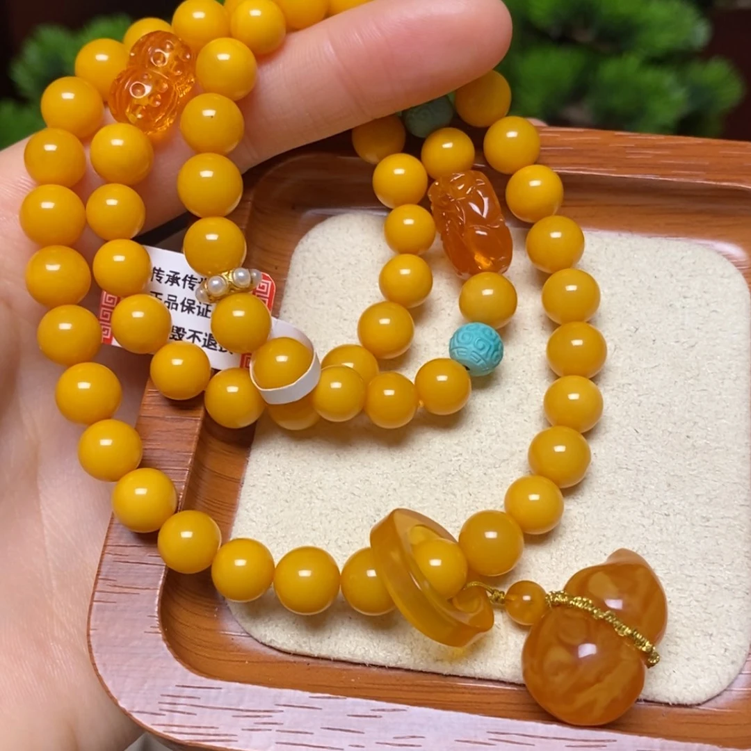 【闪购商品】手链蜜蜡未镶嵌手串