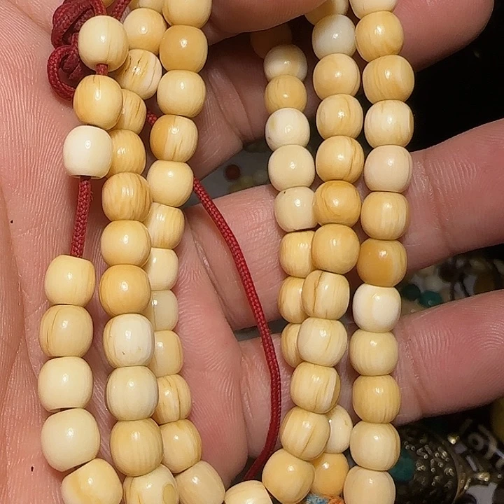 藏区老高白念珠保老