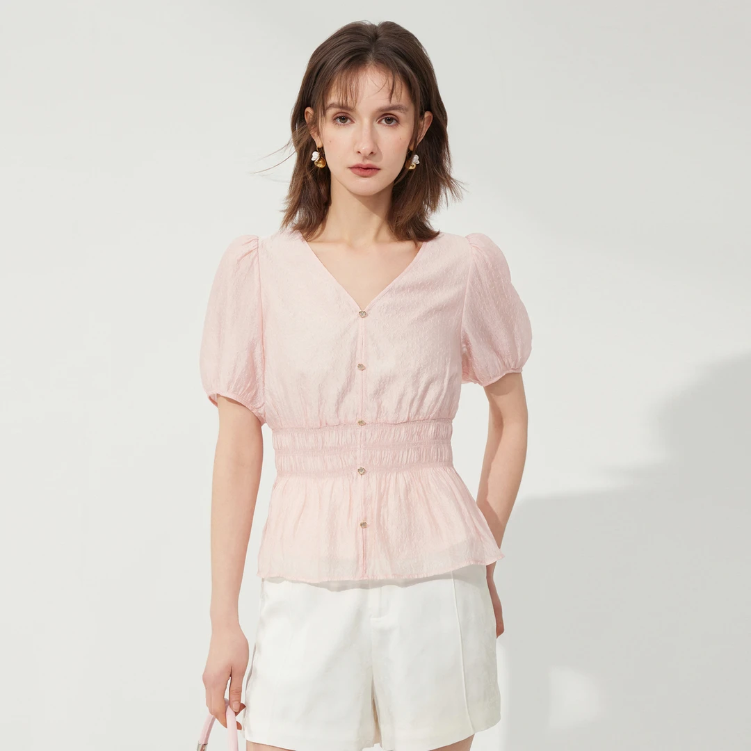 【小余专享】DC-NICE 蕾丝衫/雪纺衫